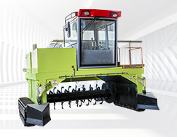 有機(jī)肥履帶式翻拋機(jī)